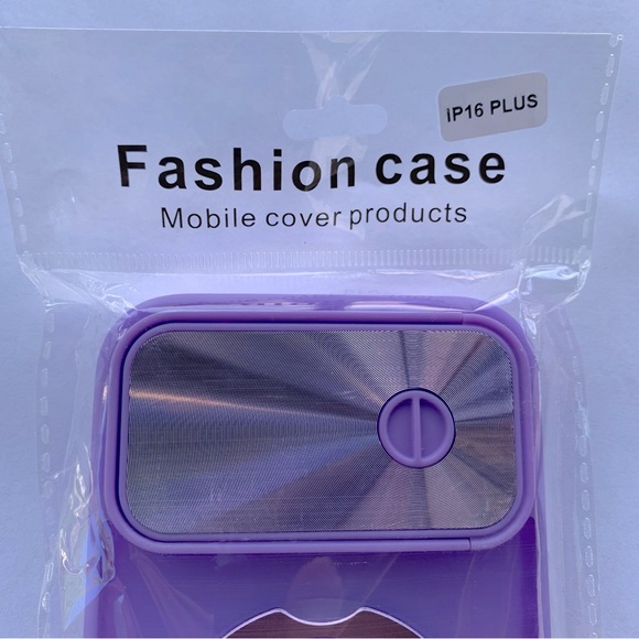 Fashion case for iPhone 16 plus purple - Picture 4 of 5